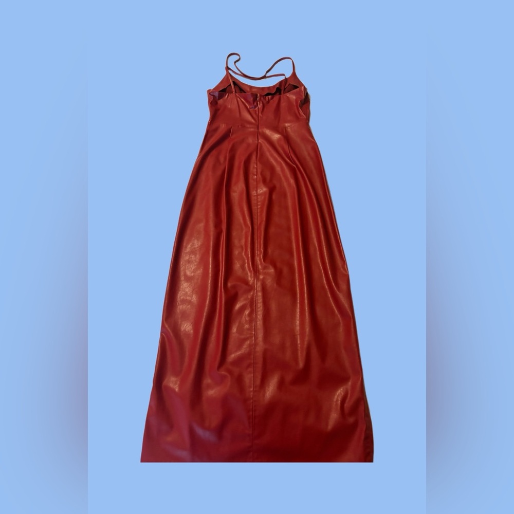 Zara Red Maxi Skirt